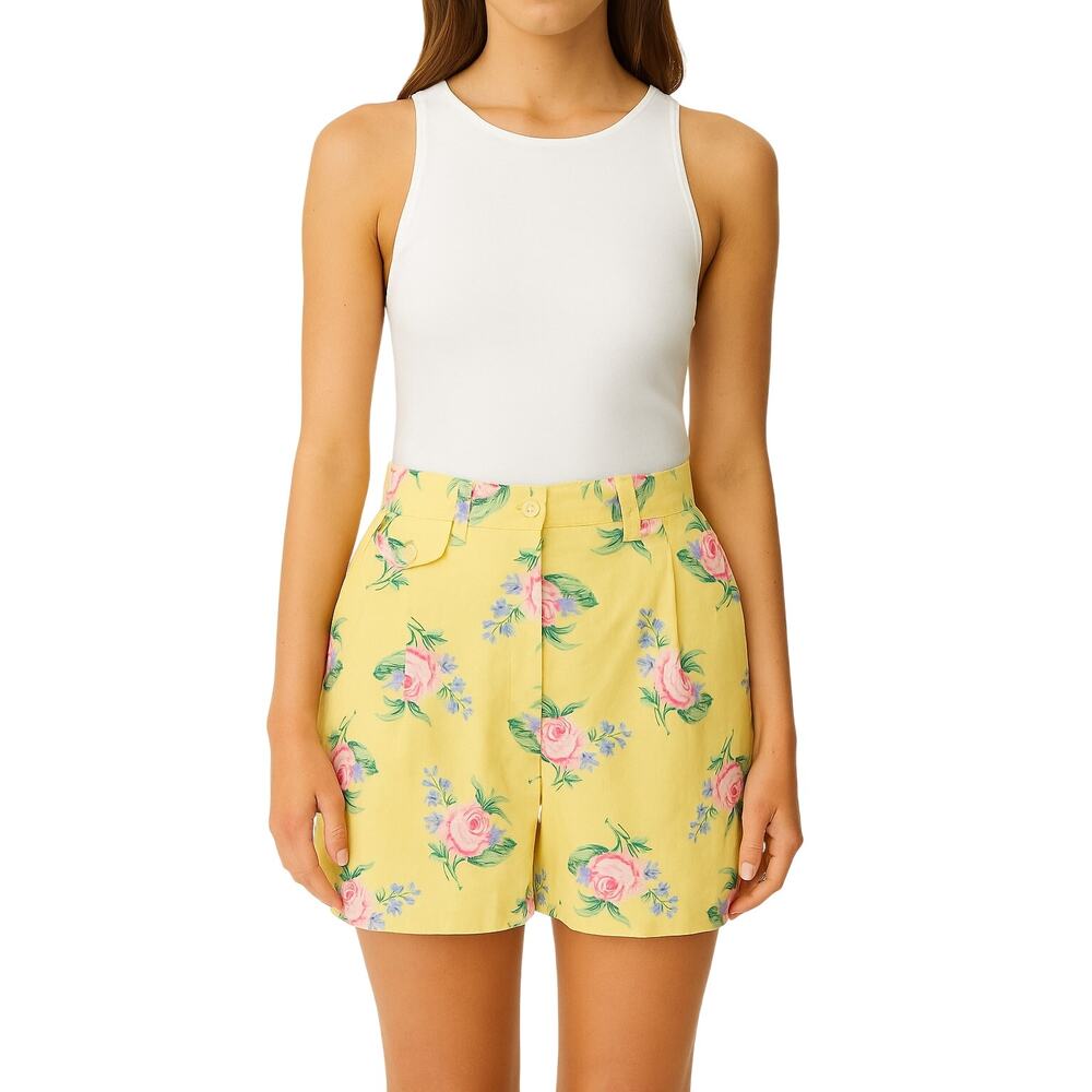 Lauren Ralph Lauren Petite Floral Linen Shorts – NWT Size 6P